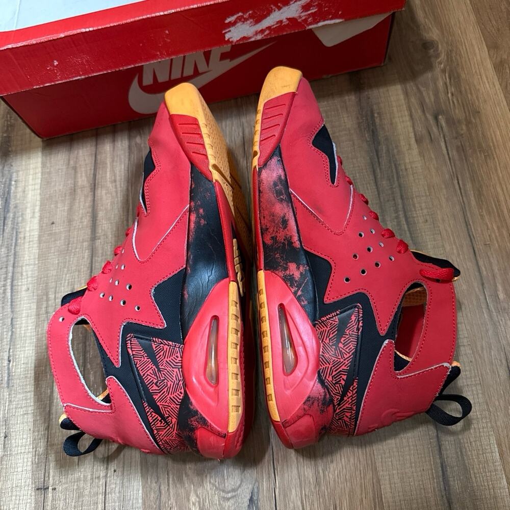 Nike Air Tech Challenge Huarache Agassi Light Crimson Aromic Mango - Picture 4 of 11